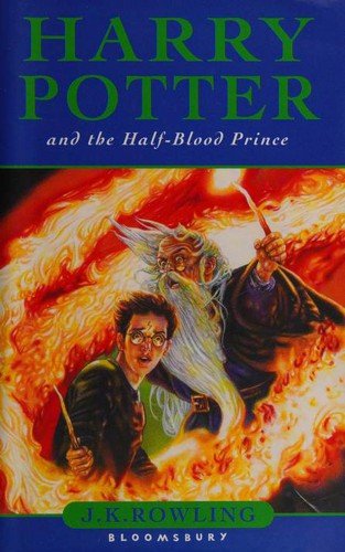 Capa de Harry Potter and the Half-Blood Prince