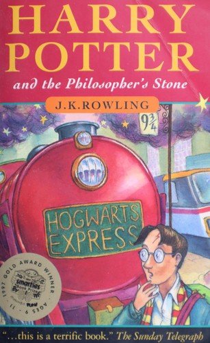 Capa de Harry Potter and the Philosopher's Stone